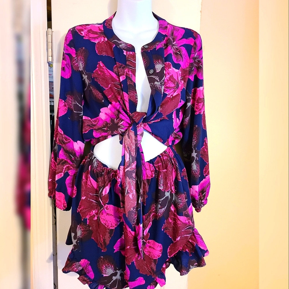 Rachel Roy floral romper